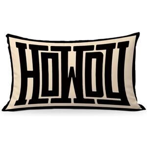 Howdy Pillow Cover 12x20 WesternPillow Cowgirl Cowboy Western Decor Southwestern